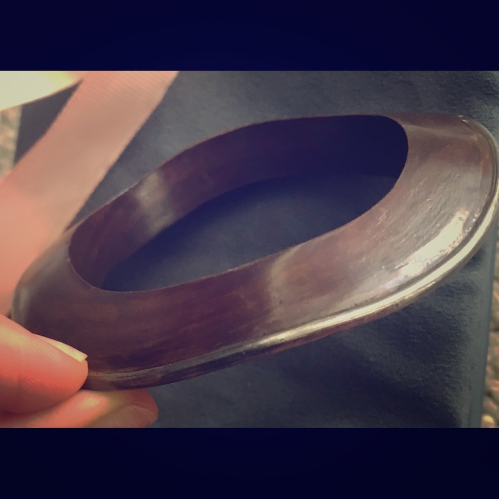 Silpada wavy rosewood sterling silver bracelet